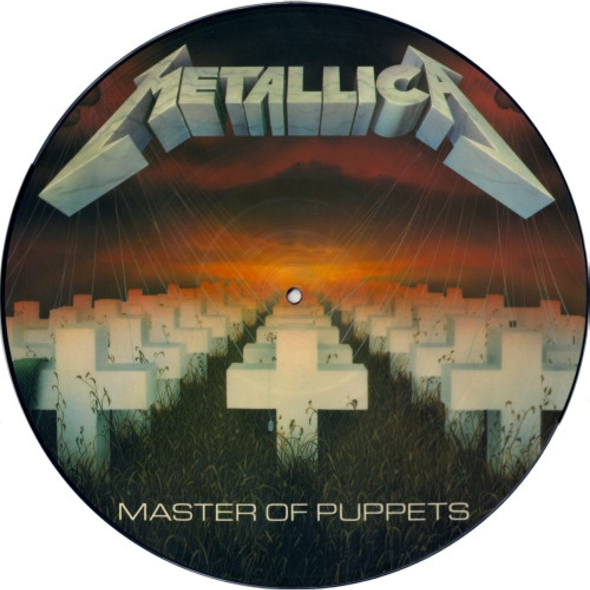 Metallica Master Of Puppets LP Vinyl Picture Disc Original